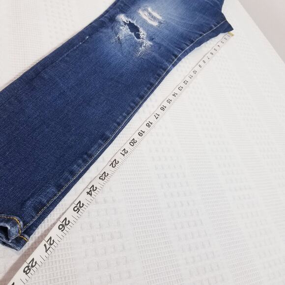 AG Adriano Goldschmied The Legging Ankle Patchwork Jeans - Picture 7 of 12